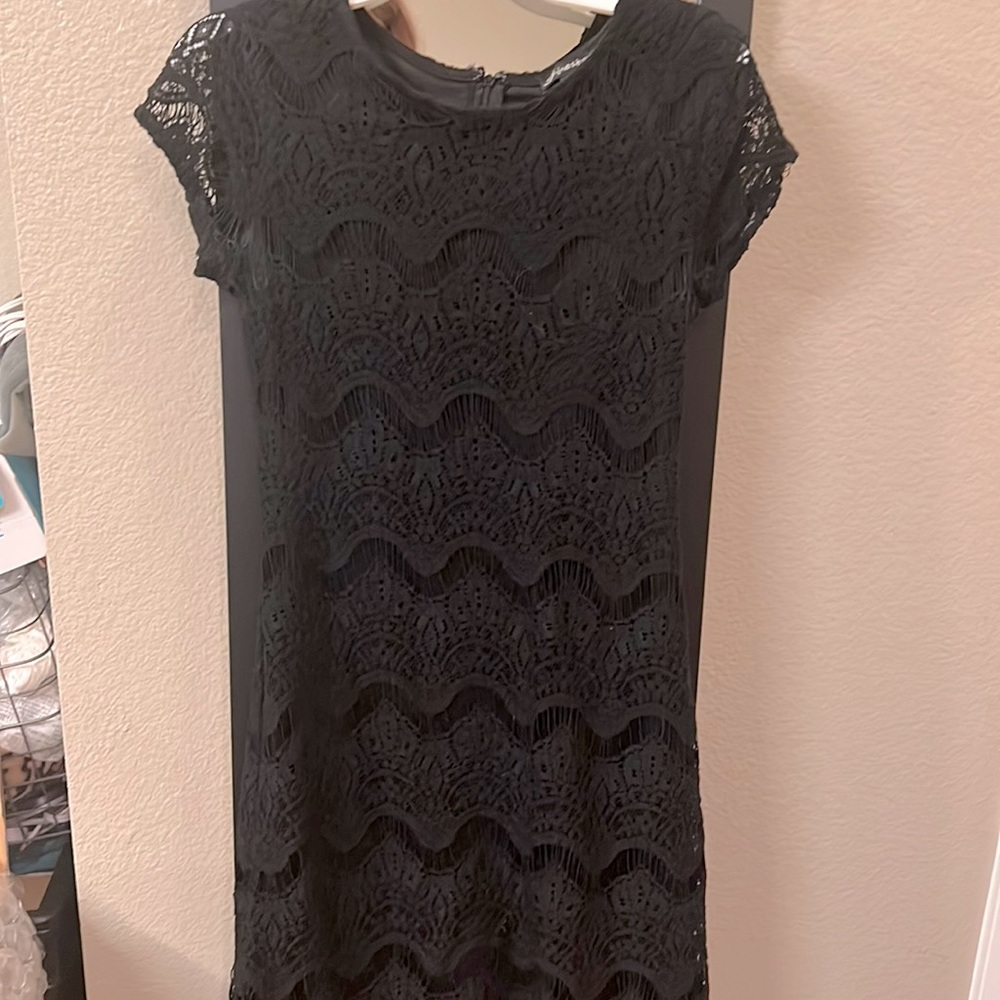 SHINESTAR Great Gatsby styled dress with fringe